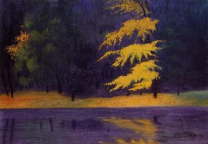 felix-vallotton-the-lake-in-the-bois-de-boulogne-1921