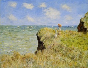 Monet Falaise Pourville